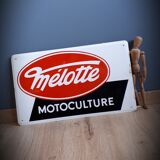 Melotte advertising plate
