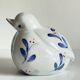 Oiseau vintage en porcelaine chinoise