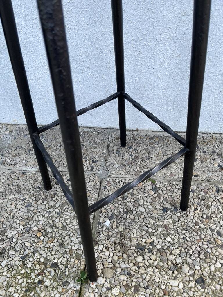 Massive wrought iron harness