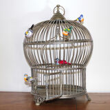 Metal bird cage