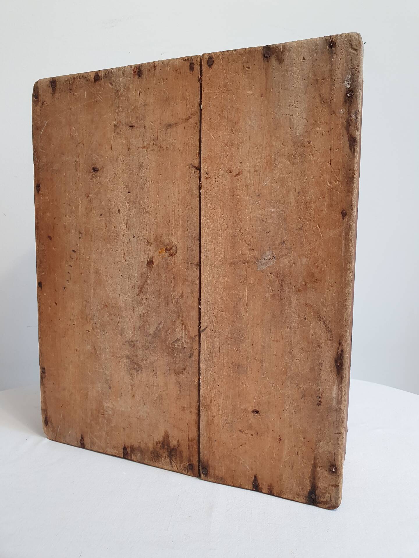 Old wooden locker / handmade display