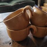 Glazed stoneware mug — Gras & Village, France, 1970s