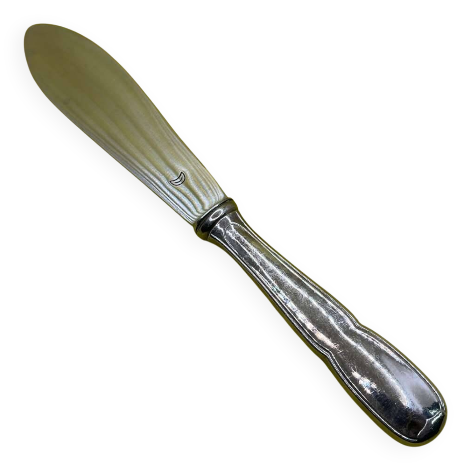 Boulenger silver metal butter knife