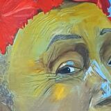 Huile sur toile