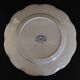 Sarreguemines earthenware plate with Marine decor late 19th century early 20th century
