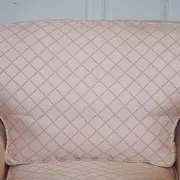 Country House Armchair and Ottoman Set, England