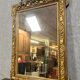 Miroir doré époque Napoléon III vers 1850-1880, 122x82 cm