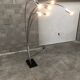 Lampadaire chromé design Gencarelli et Beltromi des années 80