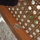 Lot de 4 tabourets haut Cesca Italie
