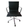 Eames Aluminium Group office chair, ICF edition, black leather, year