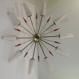 Lustre/Arlus Lunel/ français ancien du milieu du siècle dernier/10 feux