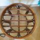 Pretty pair of 2 bamboo and rattan stools with cushions - 80s - Vintage - set of 2