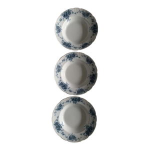 Ensemble 3 assiettes creuses en