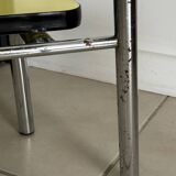 Yellow Formica step stool