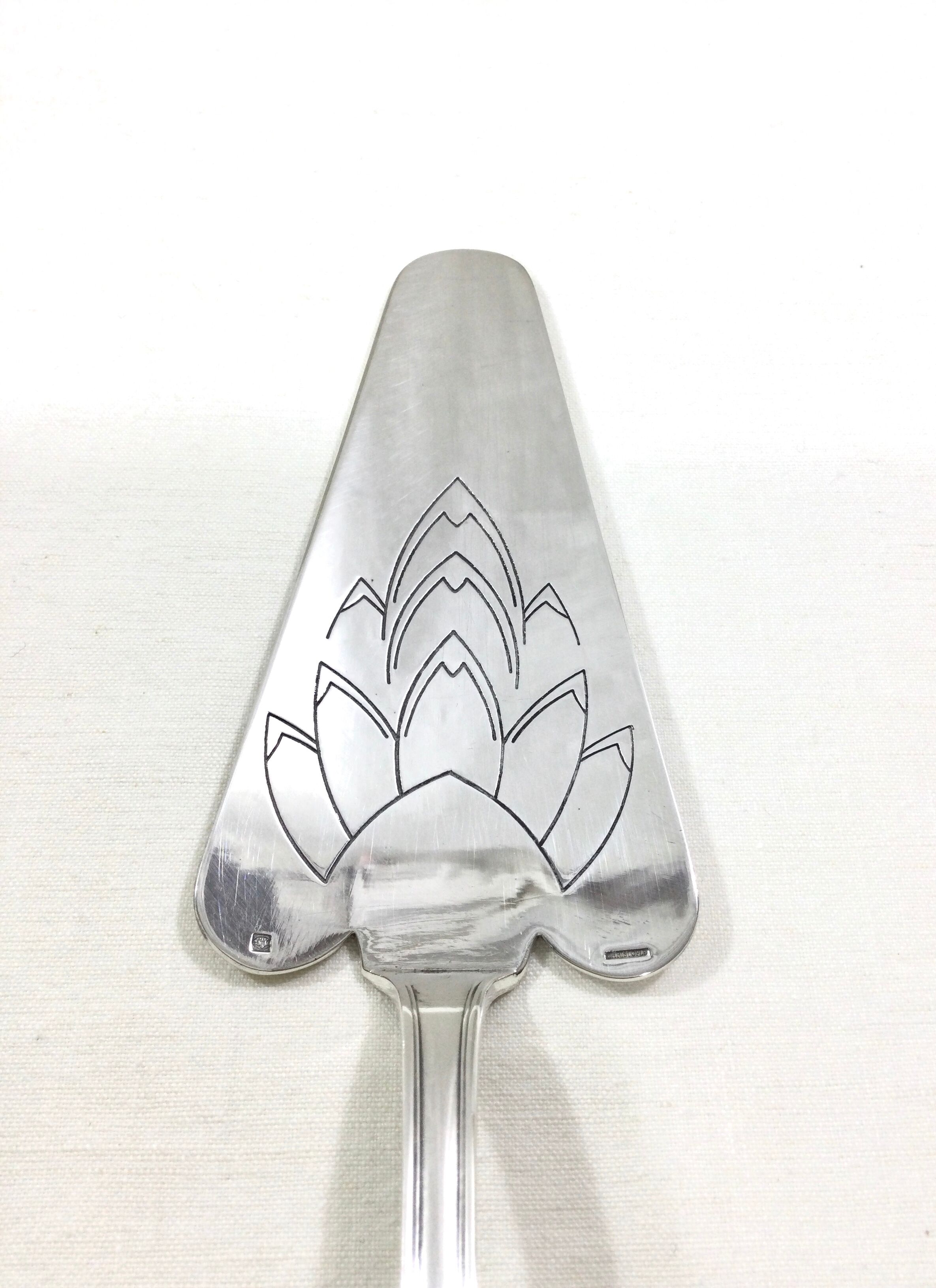 Christofle – Chevron Model Pie Shovel