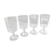 Lot de 4 verres à pied