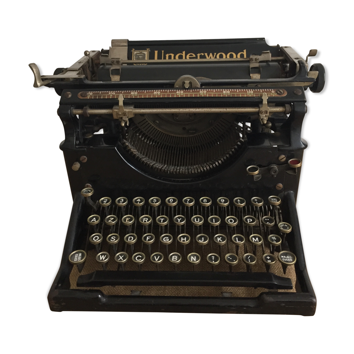 Underwood typewriter years 1930