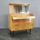 1970s UP Zavody Czech Mid Century Vanity Chest With Mirror