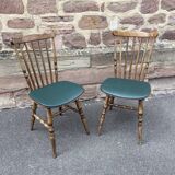 2 vintage Baumann Restaurant cafe chairs