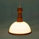 Bohemian 70s mushroom pendant lamp