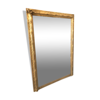 Golden mirror 140x205cm
