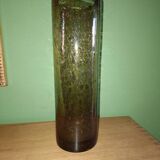Blown glass roller vase