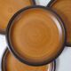 6 stoneware dinner plates