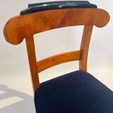 Biedermeier Chairs in Cherry Wood, Germany, 1830s, Set of 5