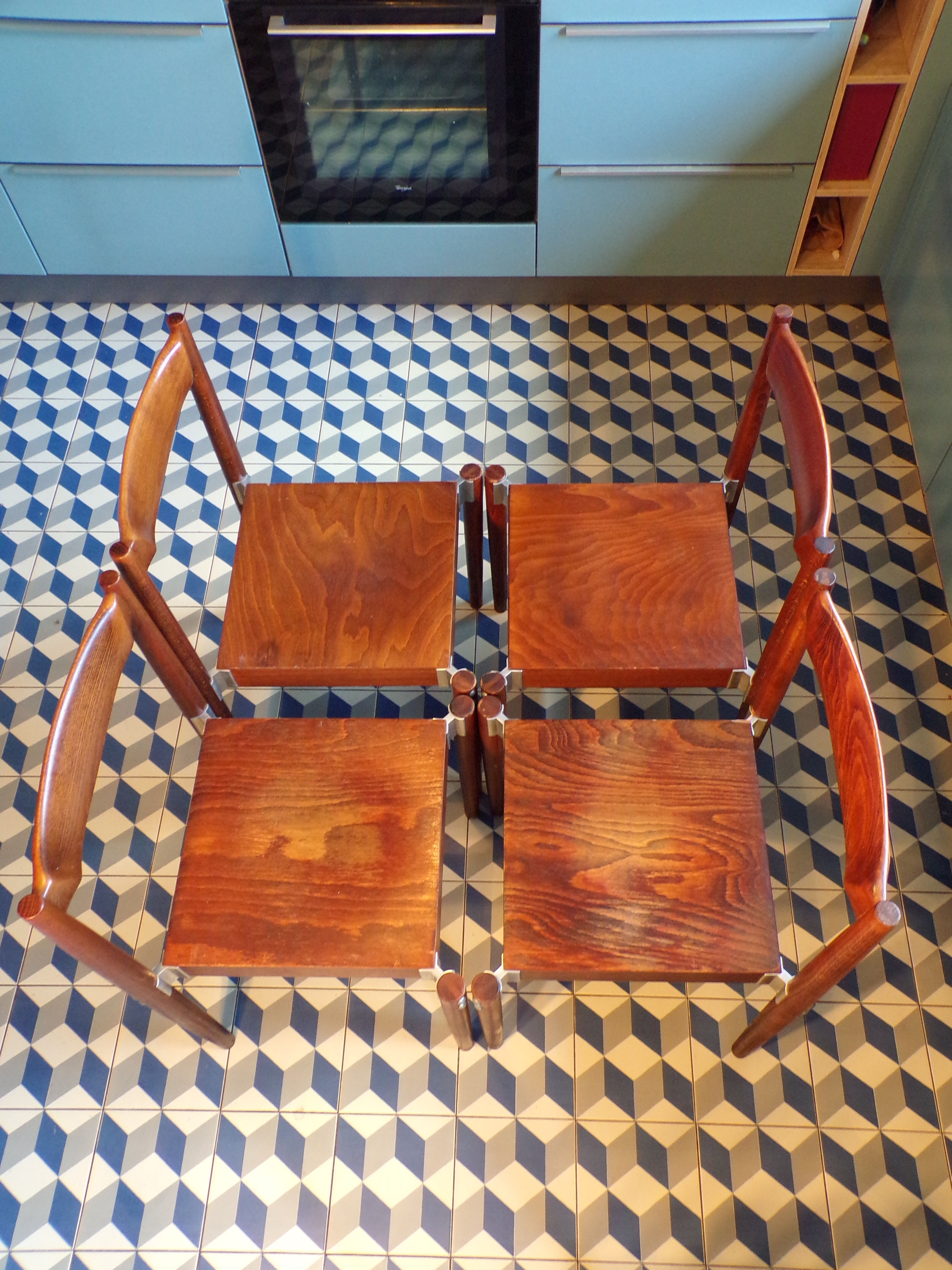 4 bistro chairs Miroslav Navratil