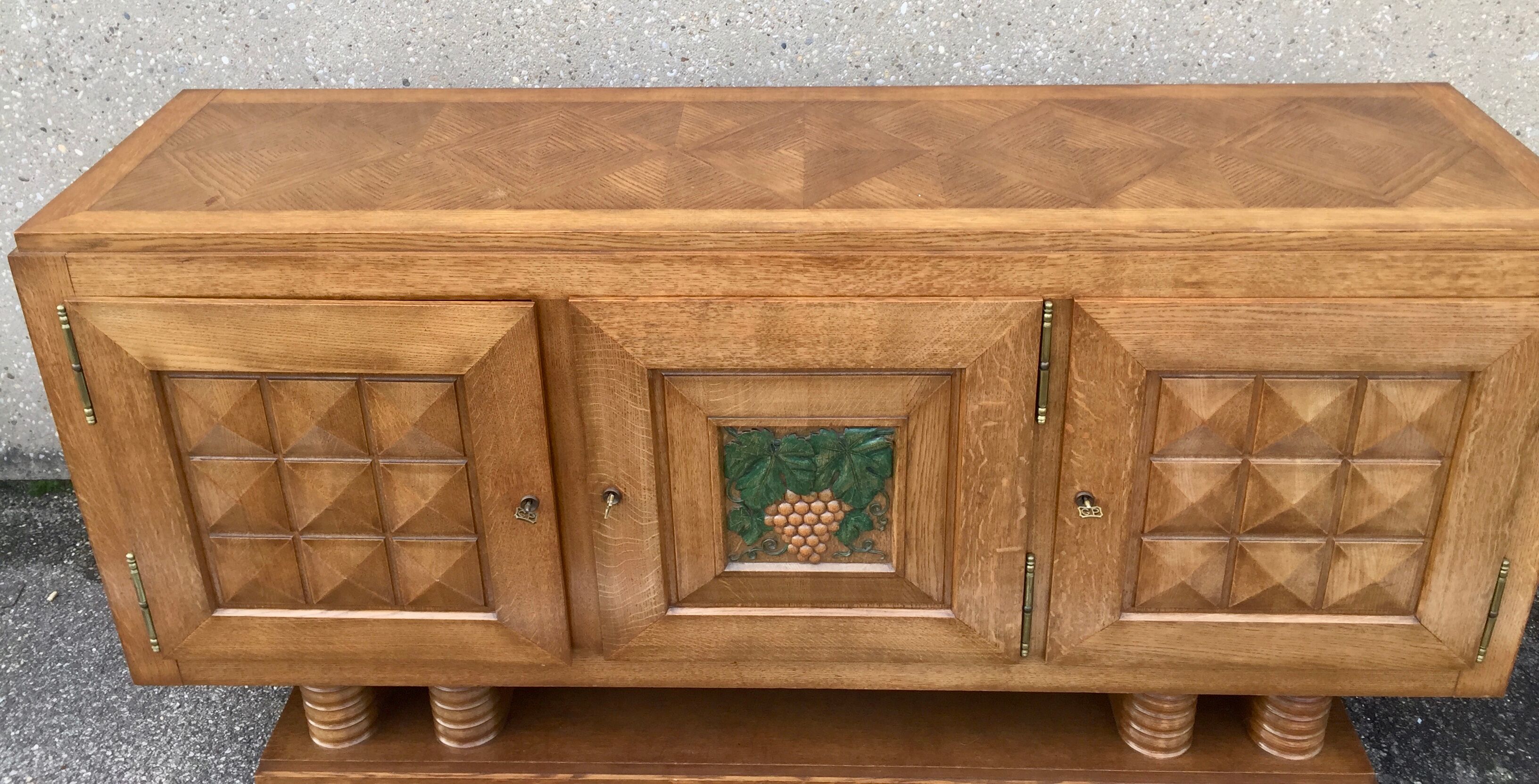 Art deco sideboard Gaston Poisson