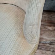 Fauteuils crapaud époque Napoléon III en velours de Gêne