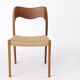 1 of 7 Niels Otto Møller Model 71 Teak Dining Chair (1951) – Danish Modern