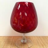 Large coupe vase from Empoli, Italy - 1950s