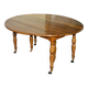 Magnificent 19th century walnut dining table