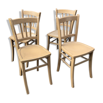 Set of 4 vintage bistro chairs