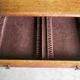 Meuble menagere art deco en chene