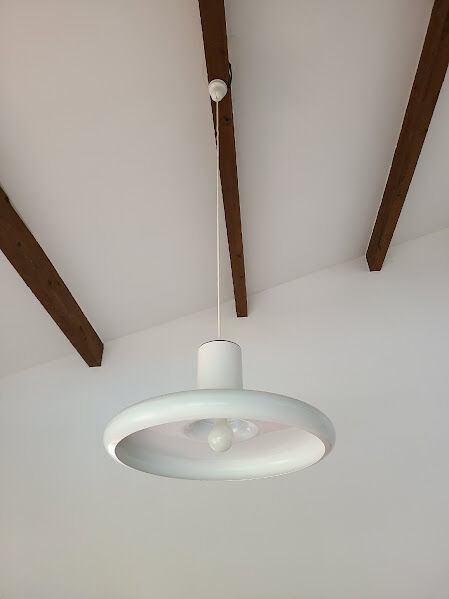 Pendant lamp Pendolita vintage 70s edition Lita space age