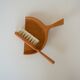 Wooden table shovel and sweeper