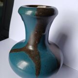 Vase en grès de Puisaye signé Jean Pointu