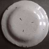 Old Rouen Plate - Cornucopia - Mid 18th century