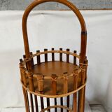 Rattan bar basket
