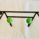 apple green coat rack. E
