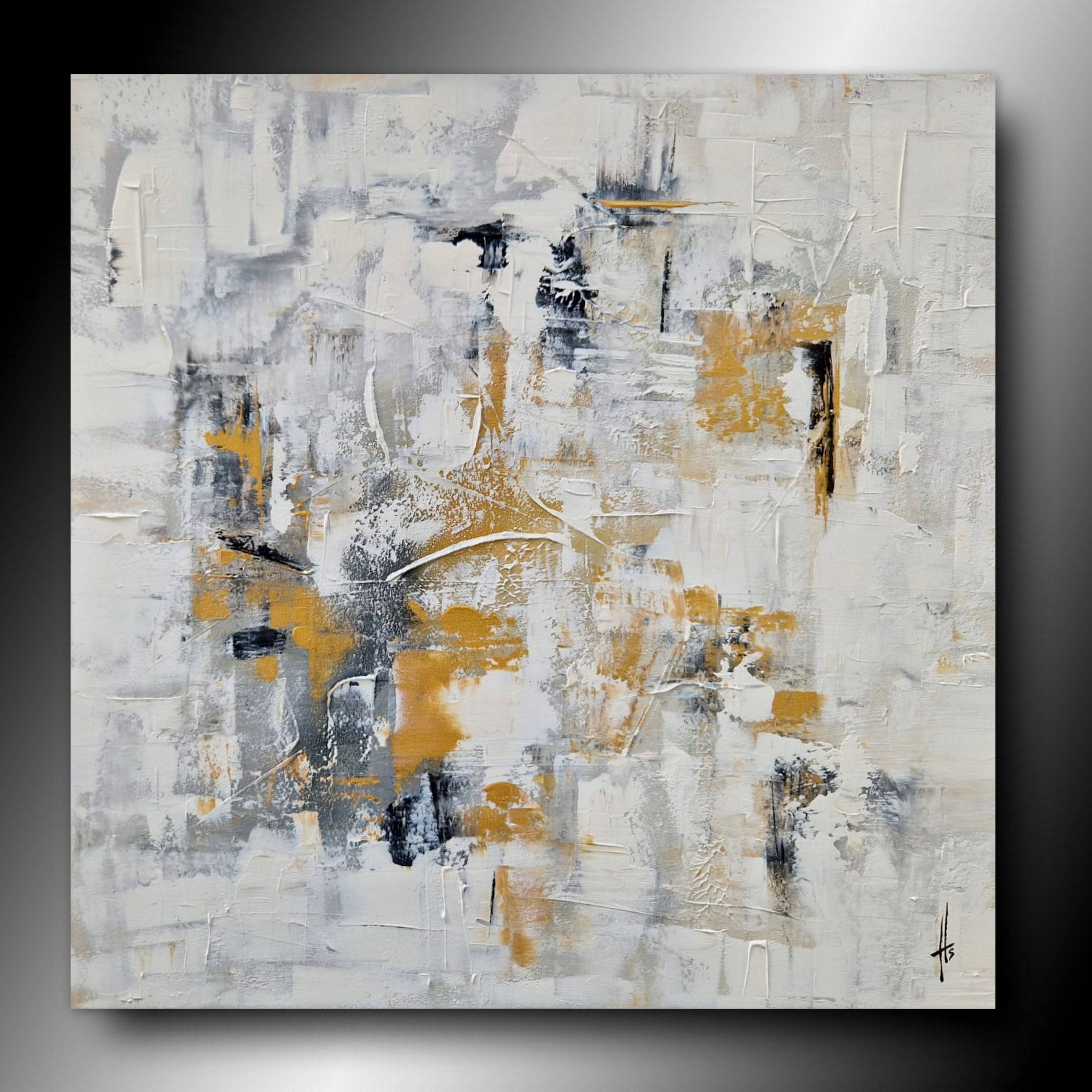 Abstract painting table