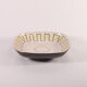 Geometric tracing ceramic vide-poche bowl, 1960s.