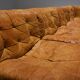 Vintage DS 11 modular sofa in cognac/orange leather by De Sede Swiss