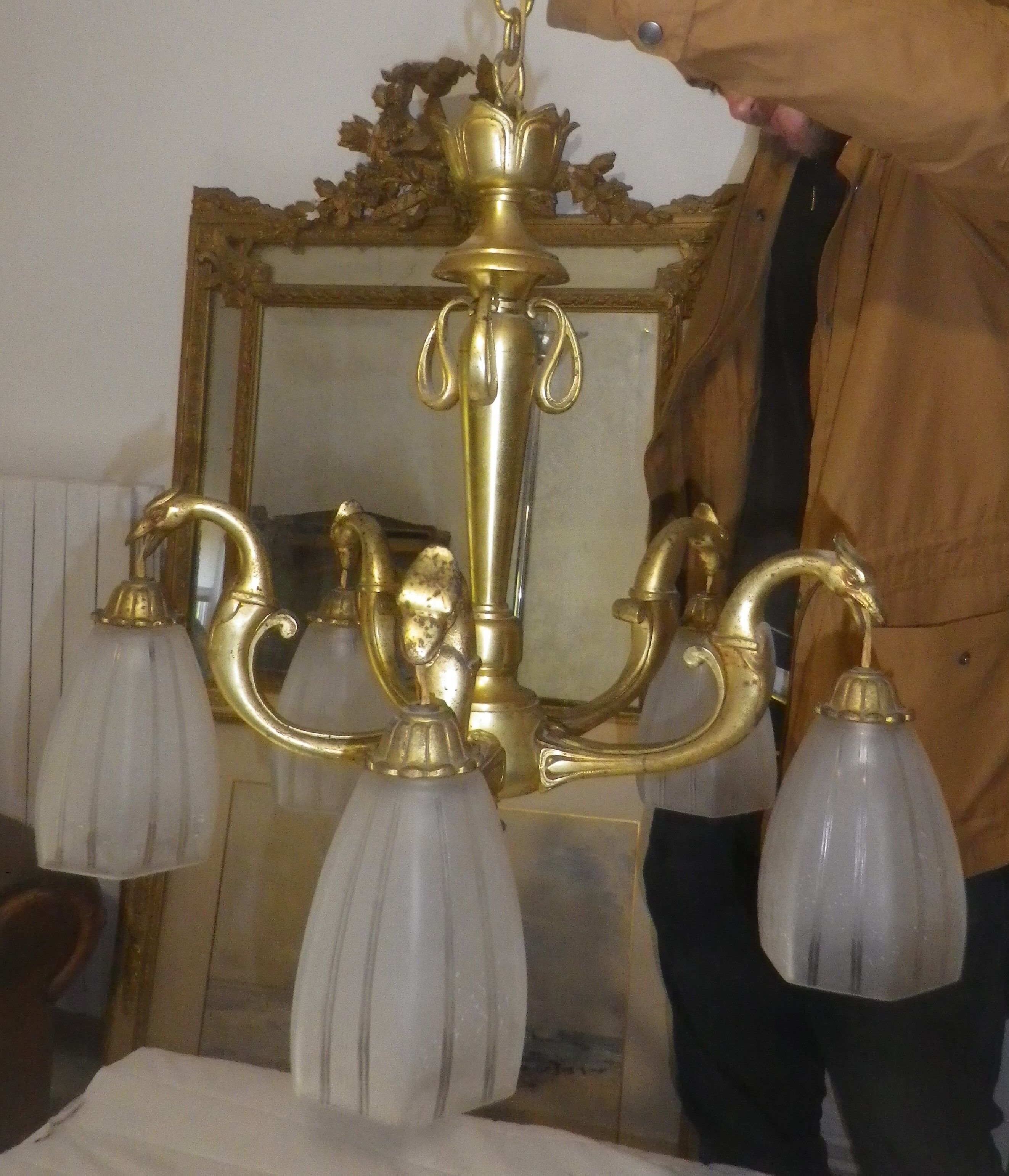 Lustre art déco