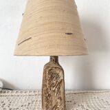 Vintage ceramic handcrafted floor lamp