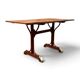 Old Thonet bistro table with drop-leaves.