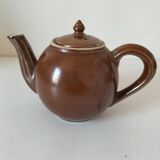 Small stoneware "selfish" teapot