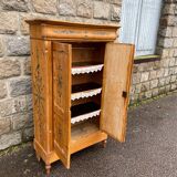 Dutch pine cabinet